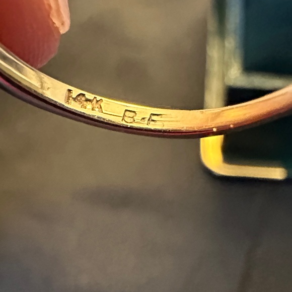 Vintage Gold Ring Lot – 14K Opal Cluster & Cameo Ring Estate Jewelry - Picture 7 of 13